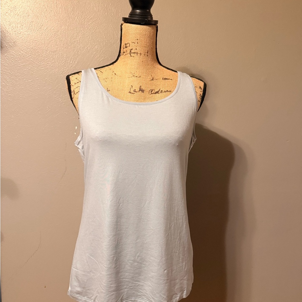 Eileen Fisher Soft Light Blue “Dawn” Tank Top